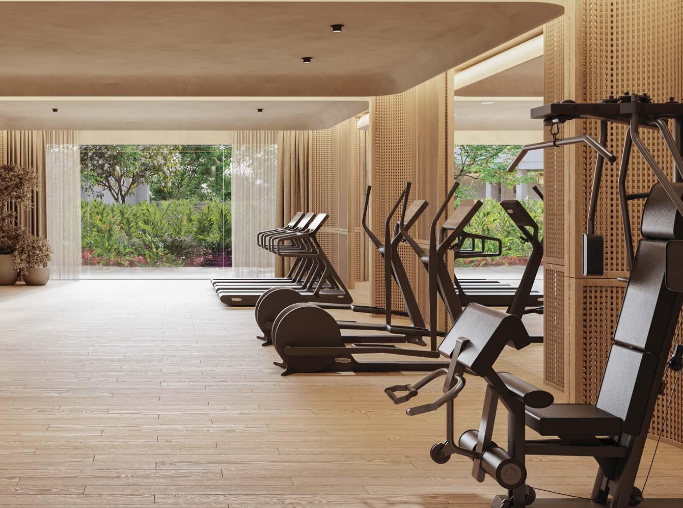 Gym at Lodha Divino