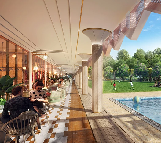 External View of Lodha Bellevue Towers